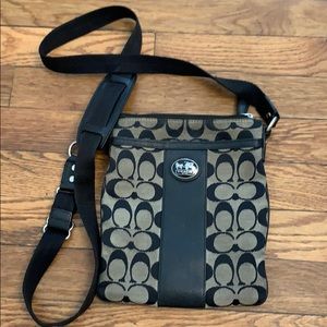 Coach cross body bag